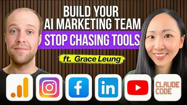 The AI Marketing Stack Behind a 100K YouTube Channel thumbnail