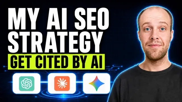 My AI SEO Strategy in 2026 (Most Advice is Wrong) thumbnail