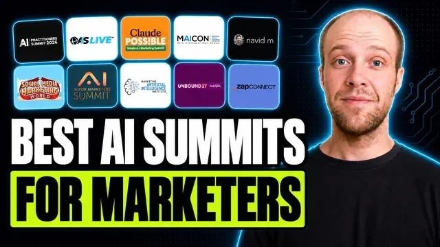 10 Best AI Conferences & Summits for Marketers (2026) thumbnail