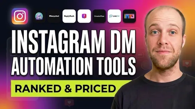 8 Best Instagram DM Automation Tools in 2026 (Ranked) thumbnail