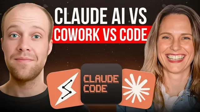 Claude AI vs Cowork vs Code: Which Should You Use? thumbnail