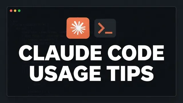 10 Claude Code Usage Tips to Save Tokens (2026) thumbnail