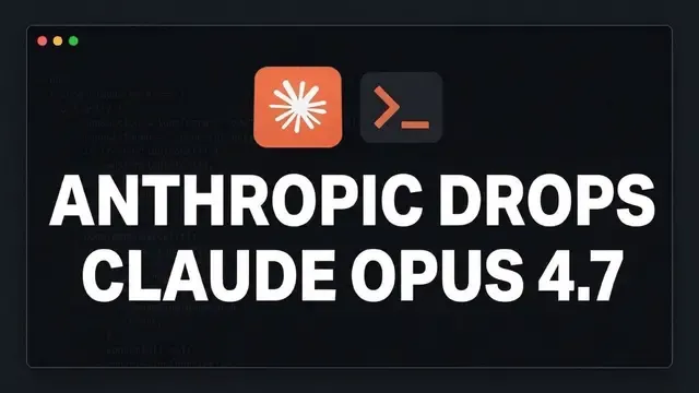Anthropic Launches Claude Opus 4.7 (Best AI Model Yet) thumbnail