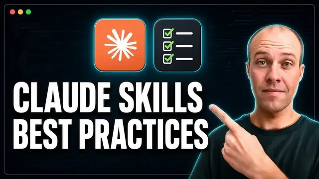 Claude Skills Best Practices: 9 Rules I Follow to Get Results thumbnail