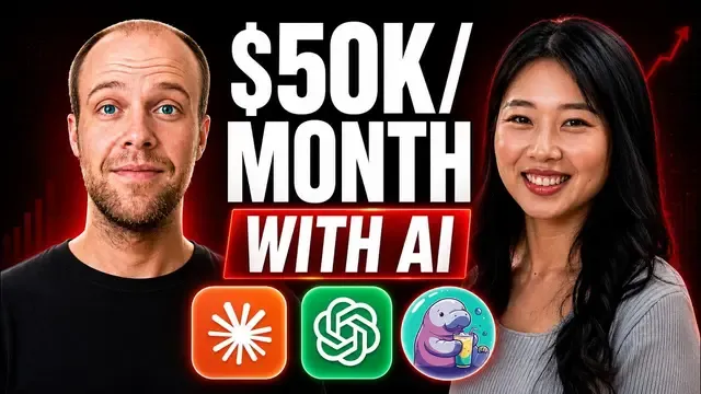How to Make Money With AI With No Experience (Real $50K Story) thumbnail