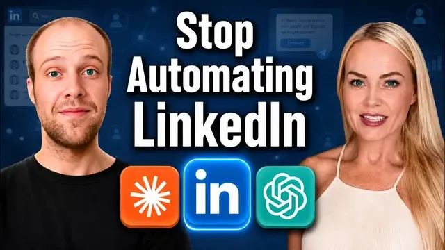 LinkedIn AI Advice From a $20M Expert (Stop Automating LinkedIn) thumbnail