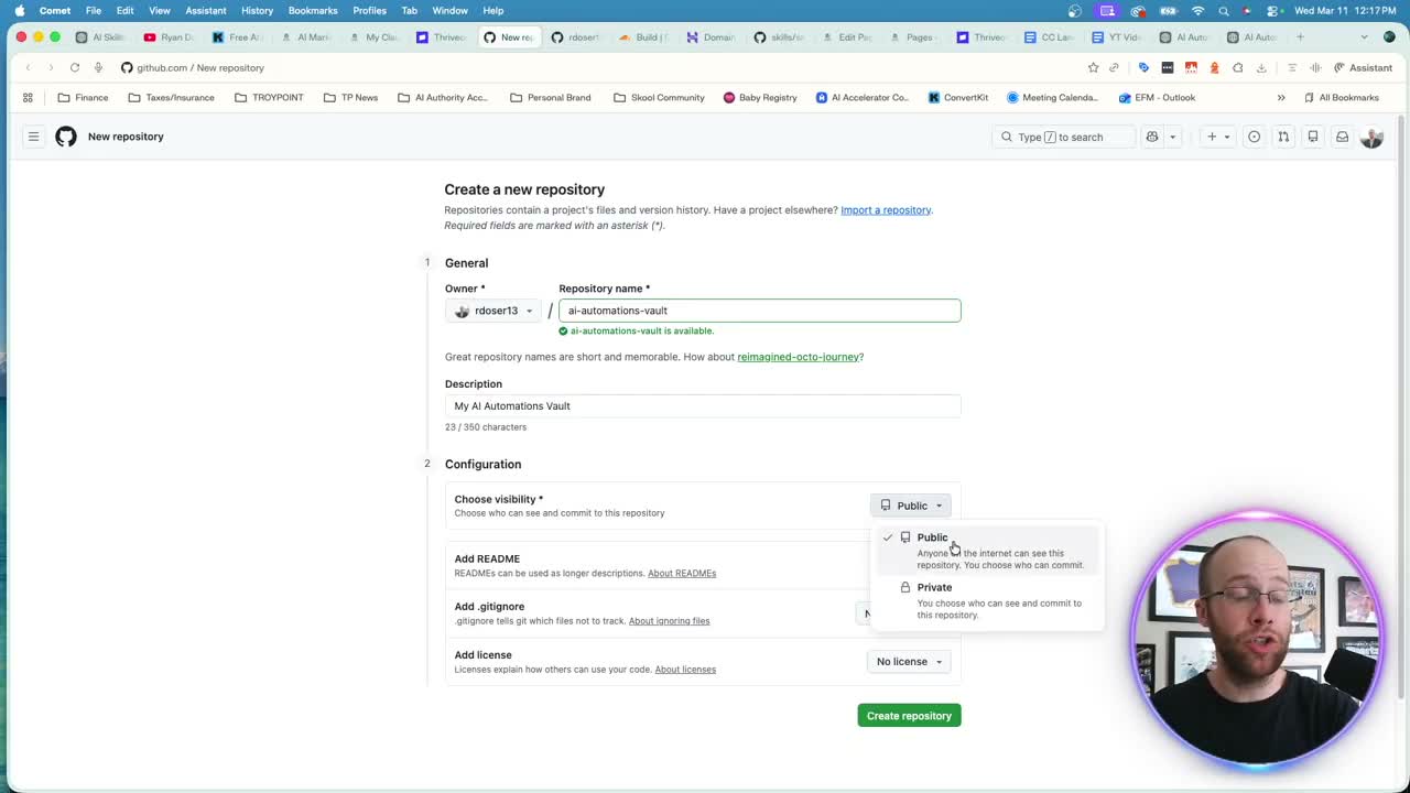 Claude Code landing pages GitHub repository creation for deployment to Cloudflare