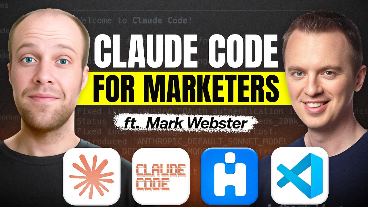 Why marketers should use Claude Code YouTube video thumbnail
