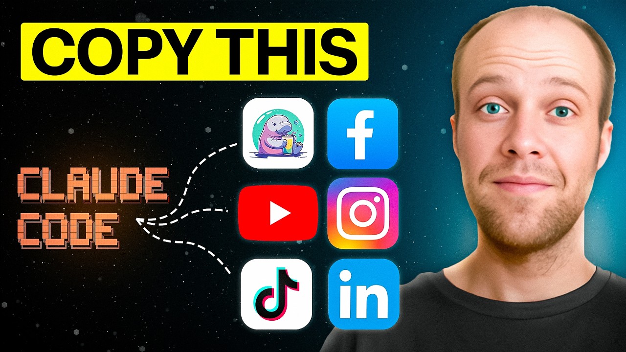Claude Code social media manager full setup tutorial with Blotato integration