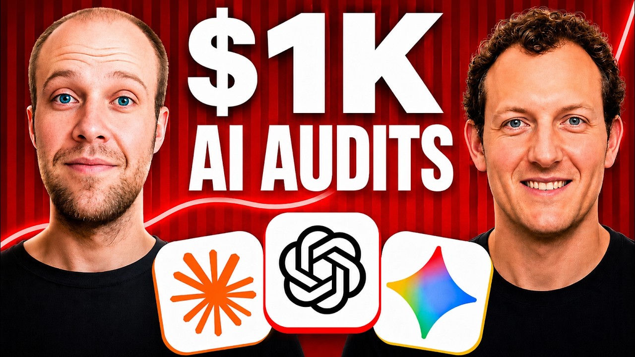 AI audit business interview featured image with Corey Ganim and Ryan Doser