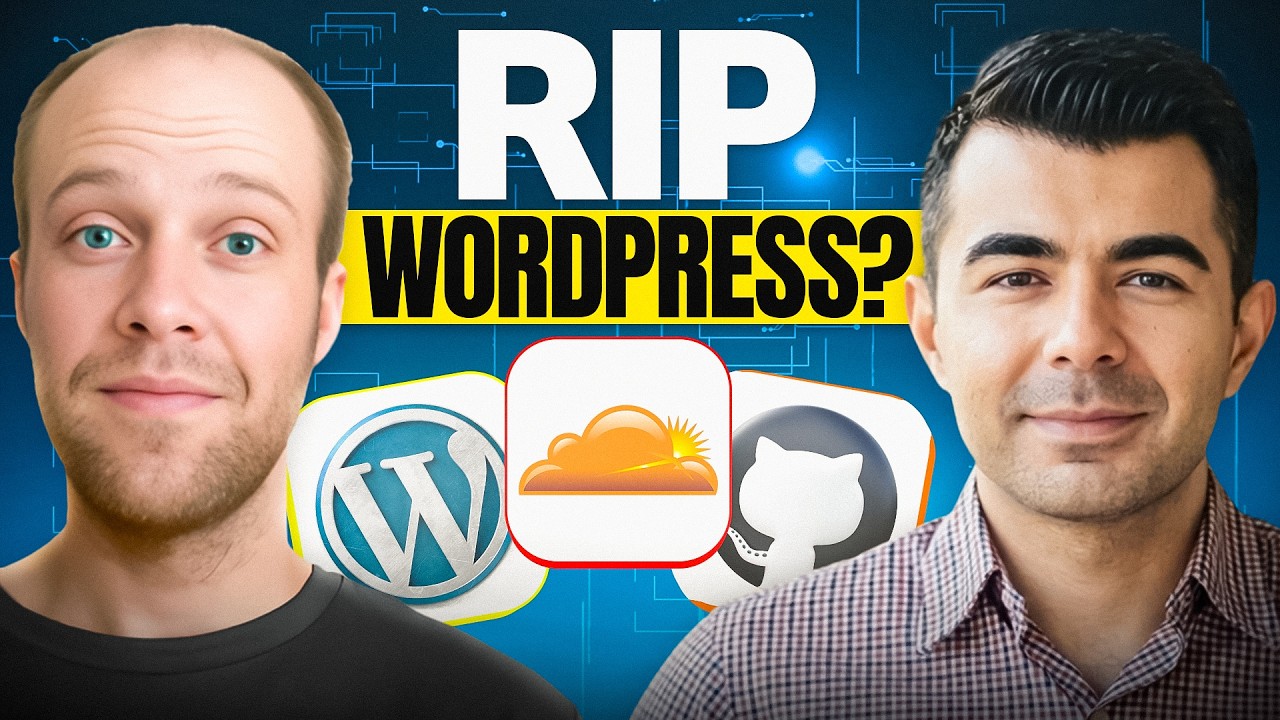 Cloudflare EmDash CMS WordPress alternative AI Rabbit Holes podcast thumbnail