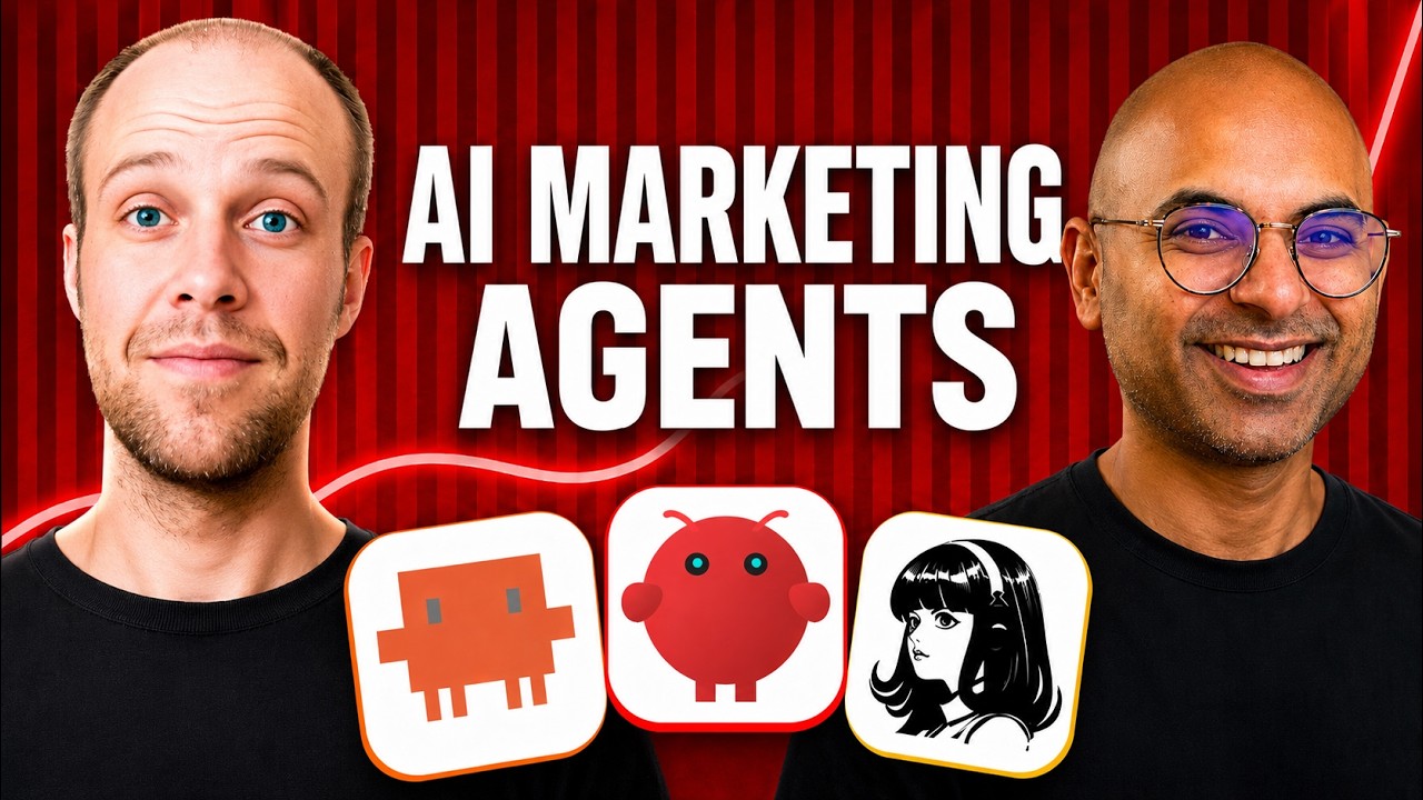 Hermes AI agents automating cold outreach for email list growth in an AI Rabbit Holes interview